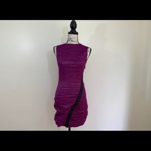 Yigal Azrouel Plum Sexy Dress